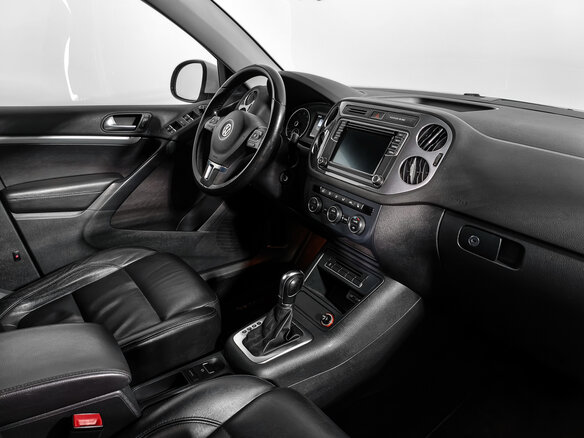 2015 Volkswagen Tiguan I Рестайлинг, белый, 1250000 рублей - вид 13