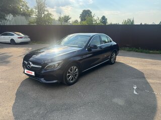 2017 Mercedes-Benz C-Класс 180 9G-TRONIC IV (W205), синий, 2650000 рублей, вид 1