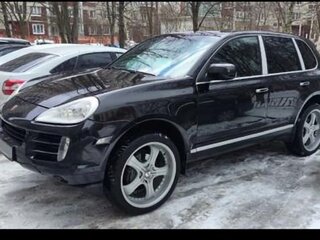 2006 Porsche Cayenne I Рестайлинг (957), чёрный, 1220000 рублей, вид 5