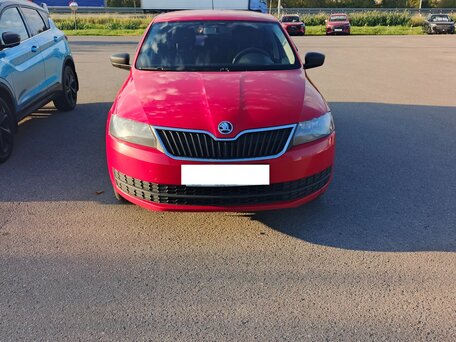 2017 Skoda Rapid I, красный, 850000 рублей, вид 2
