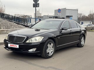 2007 Mercedes-Benz S-Класс Long 600 Guard V (W221), чёрный, 1840000 рублей, вид 3