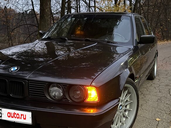 1992 BMW 5 серии 520i III (E34), чёрный, 700000 рублей - вид 4