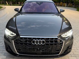 2022 Audi A8 Long 60 TFSI e IV (D5) Рестайлинг, серый, 11200000 рублей, вид 1