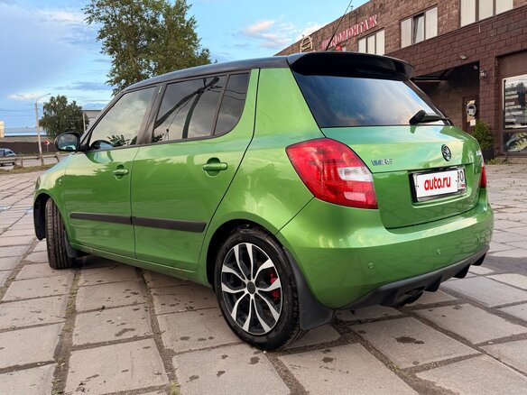 2010 Skoda Fabia RS II, зелёный, 850000 рублей - вид 6