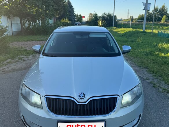 2013 Skoda Octavia III (A7), серебристый, 990000 рублей - вид 1