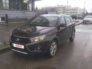 2020 Lada (ВАЗ) Vesta SW Cross I, чёрный, 950000 рублей, вид 1