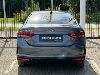 2021 Hyundai Solaris II Рестайлинг, серый, 1439000 рублей, вид 5