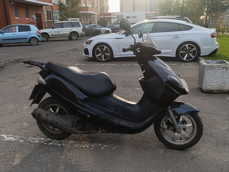 2002 Suzuki Address 110, чёрный, 80000 рублей, вид 3