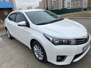 2013 Toyota Corolla XI (E160, E170, E180), белый, 1000000 рублей, вид 2