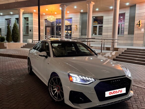 2021 Audi A4 45 TFSI V (B9) Рестайлинг, белый, 3475000 рублей - вид 6