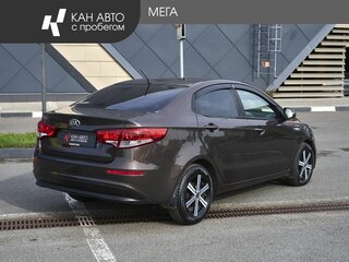 2016 Kia Rio III Рестайлинг, коричневый, 1048000 рублей, вид 2