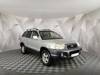2003 Hyundai Santa Fe I, серебристый, 375150 рублей, вид 3