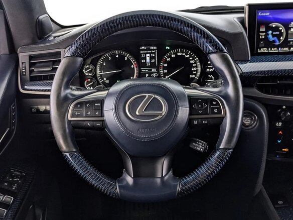 2019 Lexus LX 570 III Рестайлинг 2, синий, 8975000 рублей - вид 25