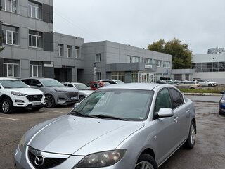 2008 Mazda 3 I (BK) Рестайлинг, серебристый, 460000 рублей, вид 1