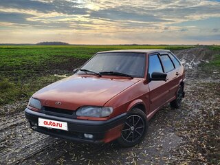 2008 Lada (ВАЗ) 2114, красный, 125000 рублей, вид 1