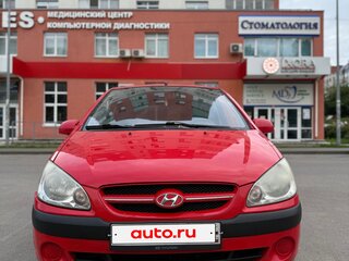 2007 Hyundai Getz I Рестайлинг, красный, 310000 рублей, вид 3