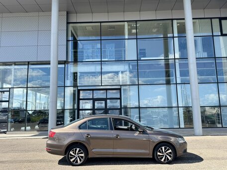 2012 Volkswagen Jetta VI, коричневый, 850000 рублей, вид 5