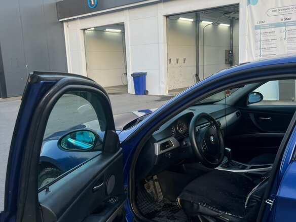 2007 BMW 3 серии 320i V (E90/E91/E92/E93), синий, 750000 рублей - вид 16