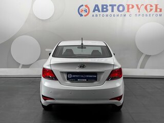 2016 Hyundai Solaris I Рестайлинг, белый, 818000 рублей, вид 3