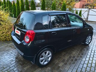 2010 Chevrolet Aveo I Рестайлинг, чёрный, 375428 рублей, вид 4