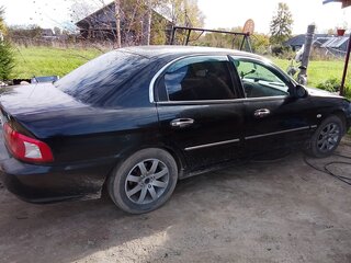 2005 Kia Magentis I Рестайлинг, чёрный, 380000 рублей, вид 3
