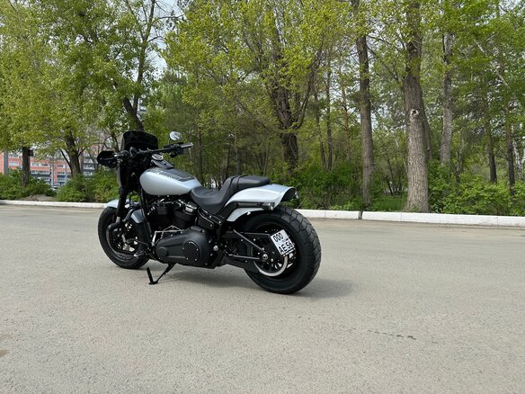 2020 Harley-Davidson Fat Bob, серебристый, 2180000 рублей - вид 20