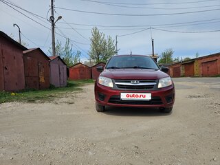 2016 Lada (ВАЗ) Granta I, красный, 423000 рублей, вид 3