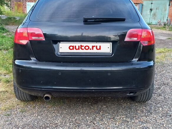 2007 Audi A3 II (8P) Рестайлинг 1, чёрный, 630000 рублей - вид 4