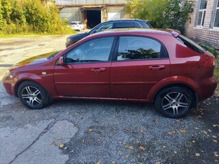 2008 Chevrolet Lacetti I, красный, 290000 рублей, вид 4