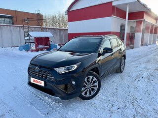 2021 Toyota RAV4 V (XA50), чёрный, 3750000 рублей, вид 2