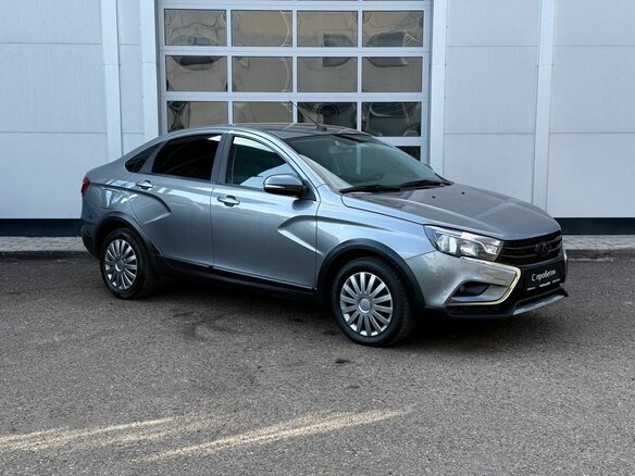 2019 Lada (ВАЗ) Vesta Cross I, серый, 810000 рублей - вид 6
