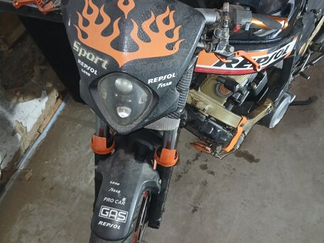 1992 Kawasaki ZZR 400, чёрный, 120000 рублей, вид 2