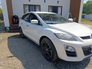 2010 Mazda CX-7 I Рестайлинг, белый, 899000 рублей, вид 2