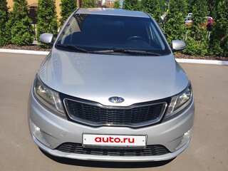 2012 Kia Rio 4-speed III, серебристый, 875000 рублей, вид 1