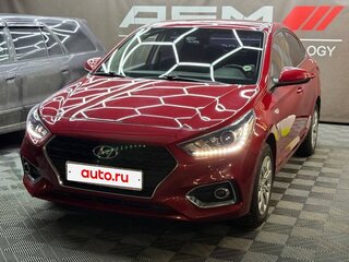 2018 Hyundai Solaris II, красный, 1500000 рублей, вид 2