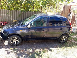 2008 Lada (ВАЗ) Kalina I, синий, 160000 рублей, вид 1