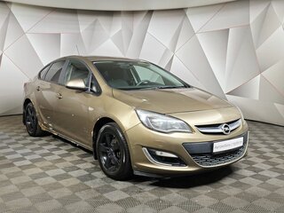 2012 Opel Astra J Рестайлинг, бежевый, 409000 рублей, вид 3