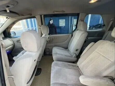 2004 Mazda MPV II (LW) Рестайлинг, синий, 380000 рублей - вид 9
