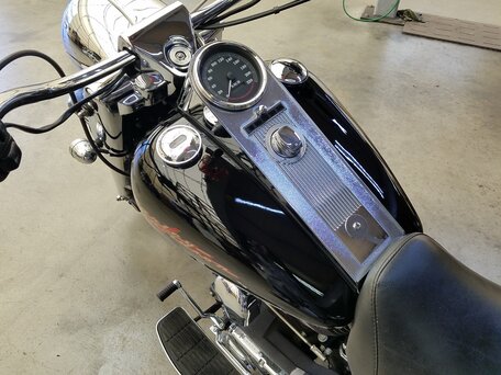 1997 Harley-Davidson Road King, чёрный, 852000 рублей, вид 4