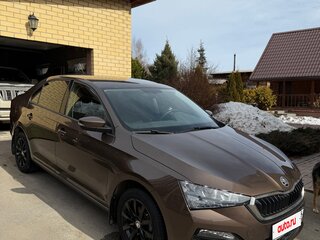 2021 Skoda Rapid II, коричневый, 1900000 рублей, вид 3