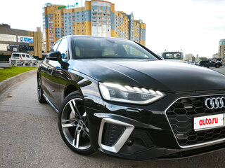 2021 Audi A4 45 TFSI V (B9) Рестайлинг, чёрный, 3650000 рублей, вид 3
