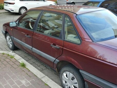 1992 Volkswagen Passat B3, пурпурный, 220000 рублей, вид 4