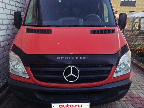 2008 Mercedes-Benz Sprinter, красный