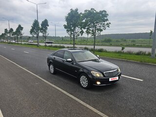 2008 Mercedes-Benz C-Класс 230 III (W204), чёрный, 1000000 рублей, вид 4