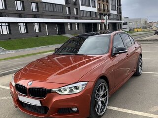 2017 BMW 3 серии 320i xDrive VI (F3x) Рестайлинг, оранжевый, 2320000 рублей, вид 2