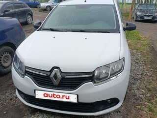 2017 Renault Logan II, белый, 900000 рублей, вид 1