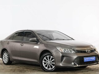 2016 Toyota Camry VII (XV50) Рестайлинг, серый, 1999000 рублей, вид 1