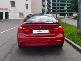 2016 BMW 3 серии 320i xDrive VI (F3x) Рестайлинг, красный, 2650000 рублей, вид 3
