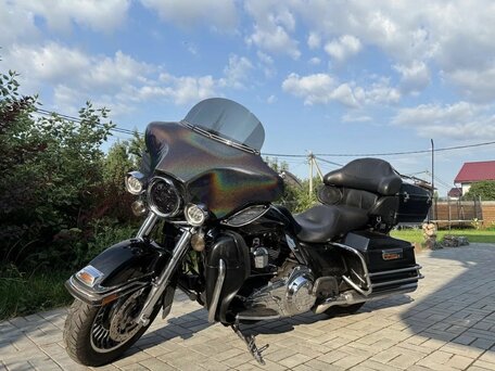 2009 Harley-Davidson Electra Glide, чёрный, 850000 рублей, вид 1