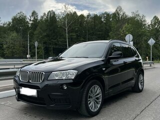 2012 BMW X3 30d xDrive II (F25), чёрный, 1950000 рублей, вид 1